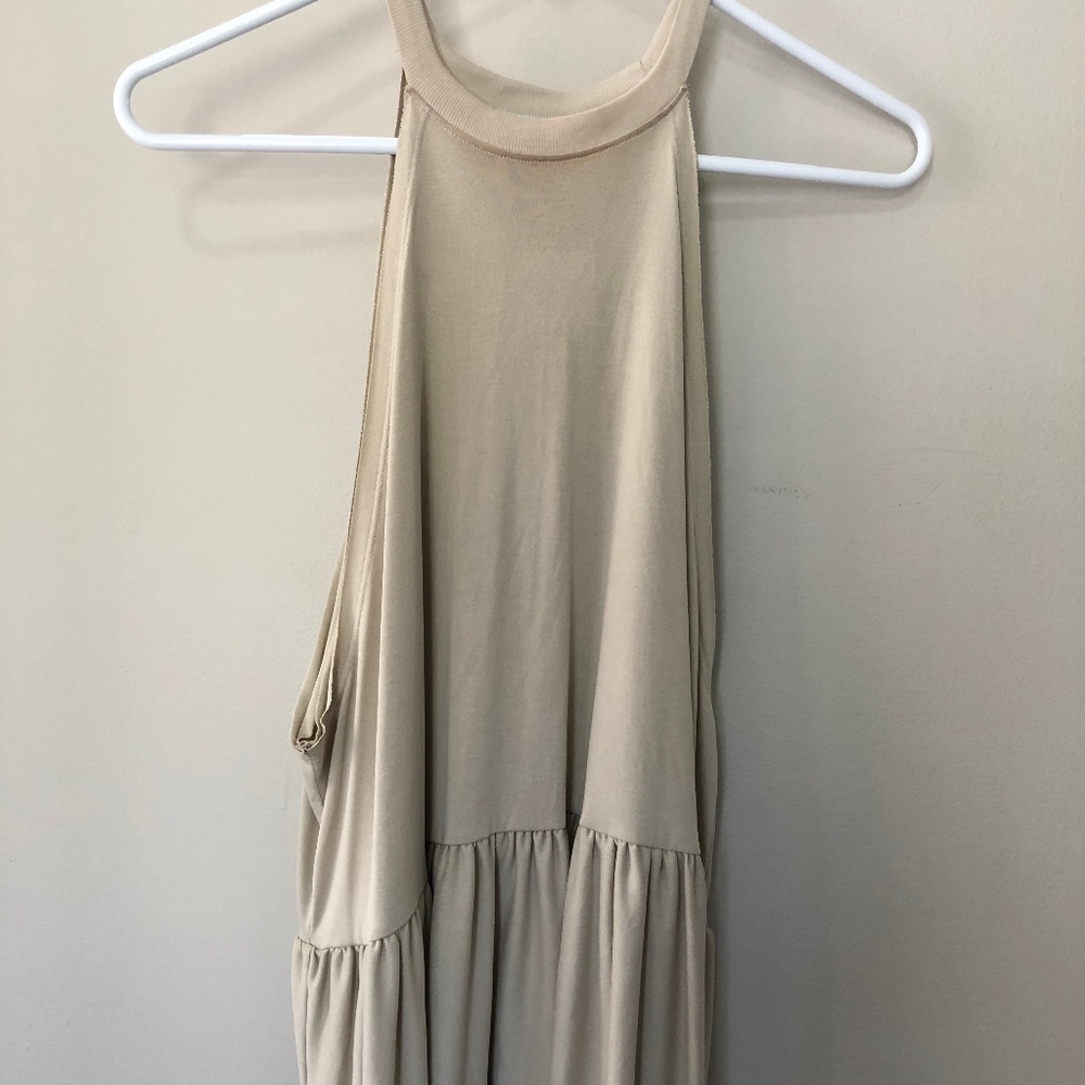 Flowy Tank Top with ruffled bottom
